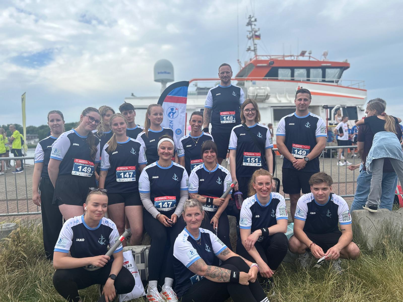 FamilienLotsen beim Firmenlauf